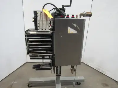 Weber 5100 Zebra 170PAX4 Shipping Label Printer Applicator