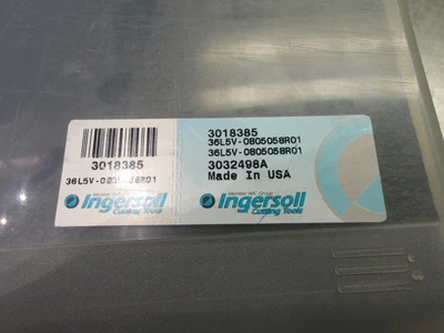 Ingersoll 1/2" Slot Milling Cutter 8" Dia 1.5" Arbor 36L5V-0805058R01 (LOC2611)