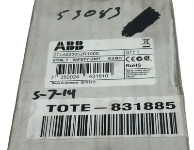 USED ABB 2TLA020052R1000 EXPANSION RELAY