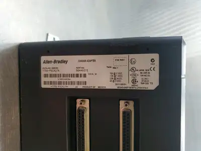 Used Allen-Bradley 1756-A17/B ControlLogix 17-Slot Chassis w/1756-PSCA2/A Adapter PLC Chassis South Carolina US | Palmetto Automation #1541608