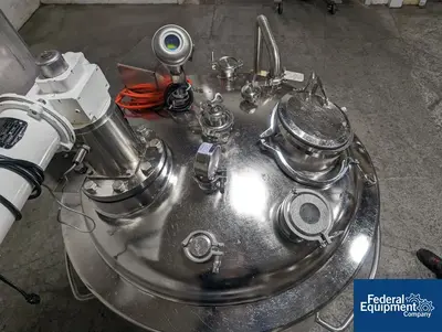 USED Precision 500 Liter Precision Stainless Reactor, 316L S/S, 40/100#