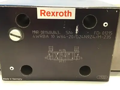 USED REXROTH 4WRBA10W64-20/G24N9Z4/M-235