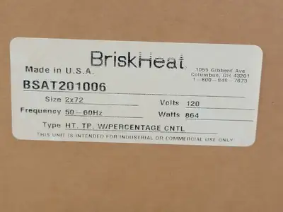 NEW BRISKHEAT BSAT201006