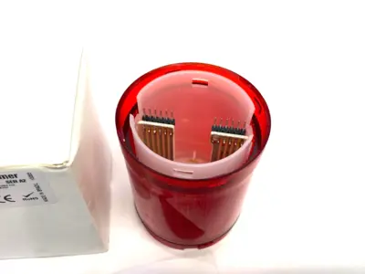 USED EATON CUTLER-HAMMER INCANDESCENT STACK LIGHT LENS RED SER. A2