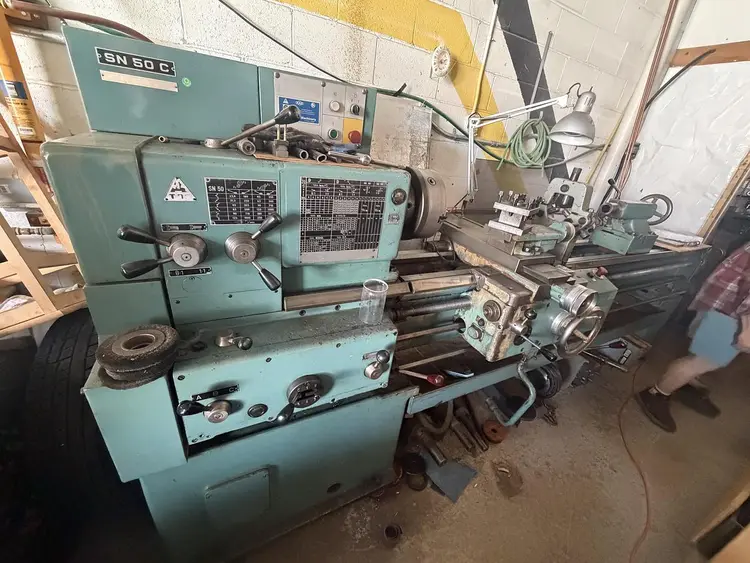 Used TOS SN 50 C Gap Lathes Ontario CA | Trader Machinery Inc #1184861