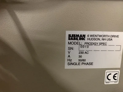 USED Teledyne Leeman Labs Prodigy Spec