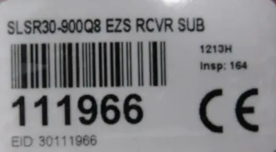 NEW BANNER SLSR30-900Q8 LIGHT CURTAIN RECEIVER 71253 111966 SLSR30900Q8