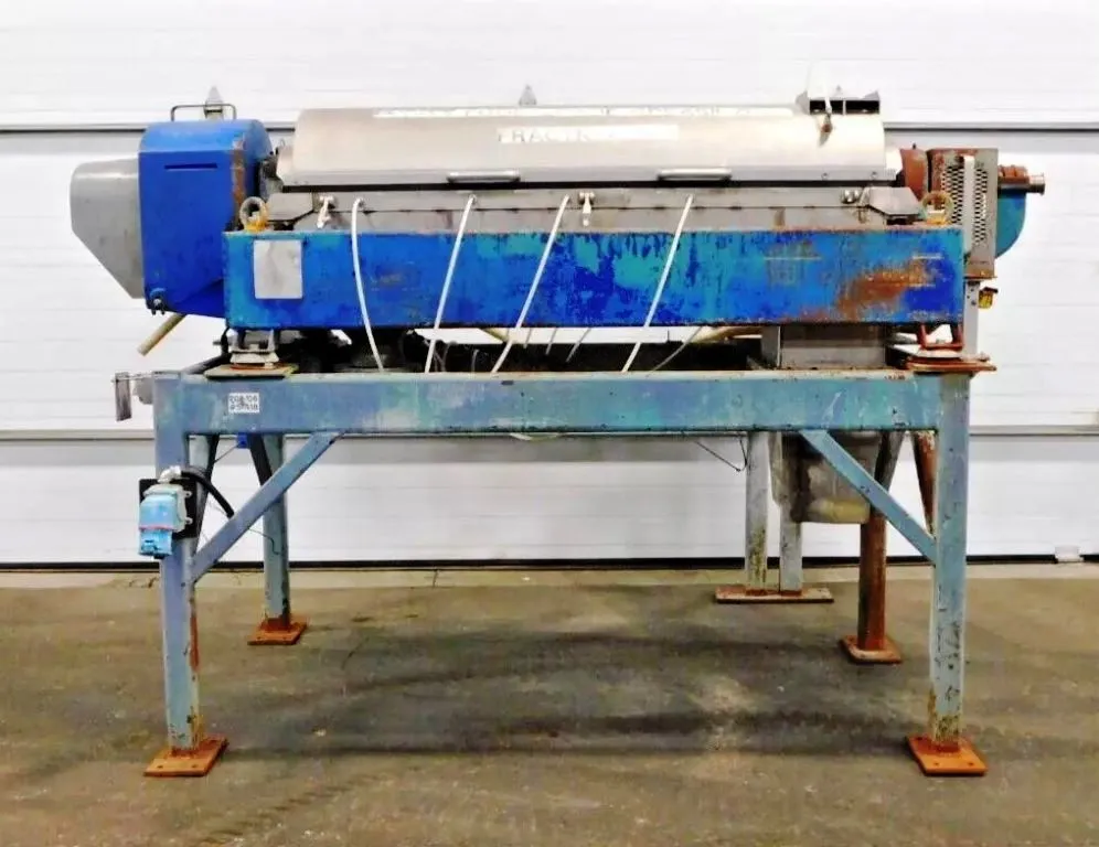 Alfa-Laval NX 418B-31G decanter centrifuge, 316SS.