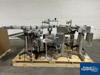 USED Capmatic Capmatic Monoblock Filler, Plugger, Capper, Model Bambino