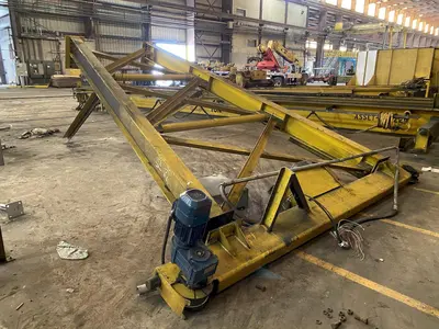 11 TON X 38' PROSERV SINGLE LEG POWERED GANTRY CRANE, NEW 2015: YOBRO #24061