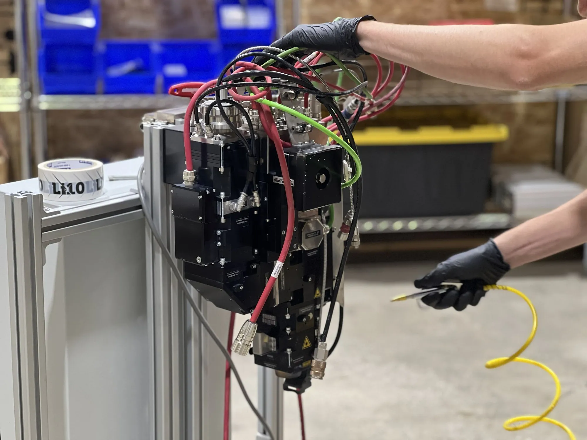 Custom laser automation and production solution