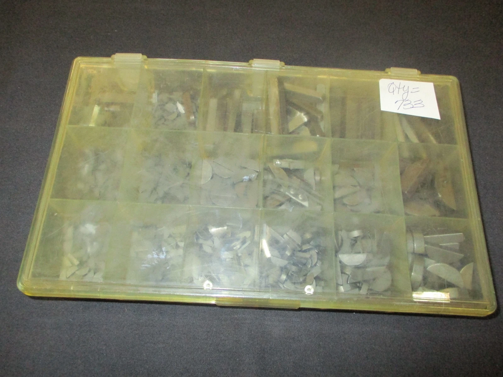 Used/Unused Key and Shear Pins for Electric Motor's (QTY 733)