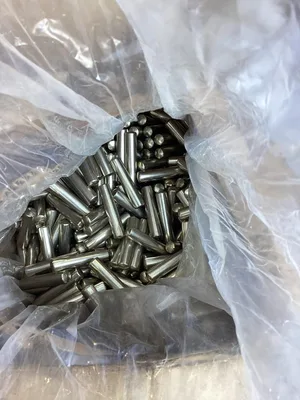7/16 X 2 Groove Pin Yellow Plated; 400/Box -NIB