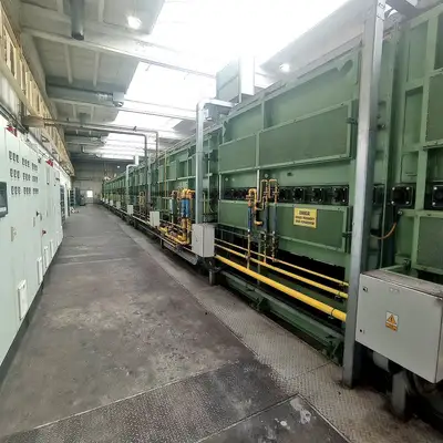 Unit for spheroidization of bearing rings A/SP-1200
