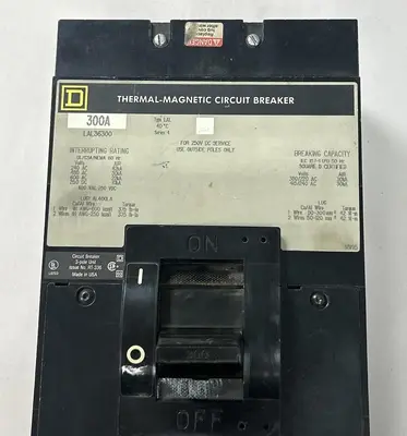 Used SQUARE D LAL36300 Circuit Breakers Ohio US | Surplus Asset Holdings #1708764