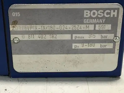 USED BOSCH ZDRE6VP1X-1X/180-G24-25Z4-M