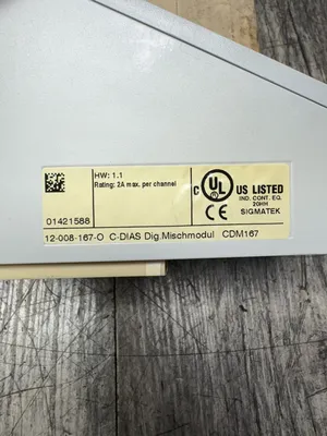 SIGMATEK CDM167 Electrical/PLC/Automation | ESS Industrial Equipment Sales (8)