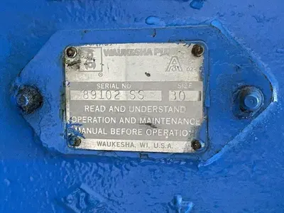 Waukesha Size 30 PD Pump