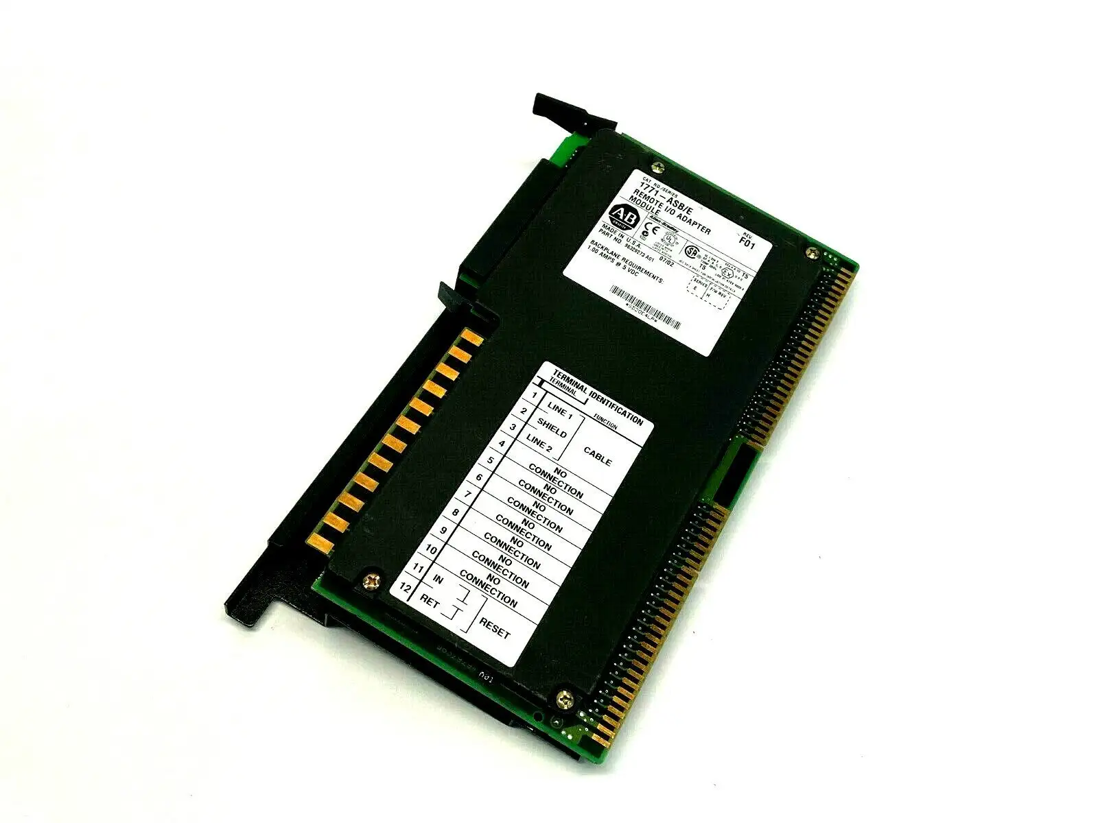 Used Allen-Bradley Remote I/O Adapter Module PLC Input & Output Michigan US | Maverick Industrial Sales #1397569