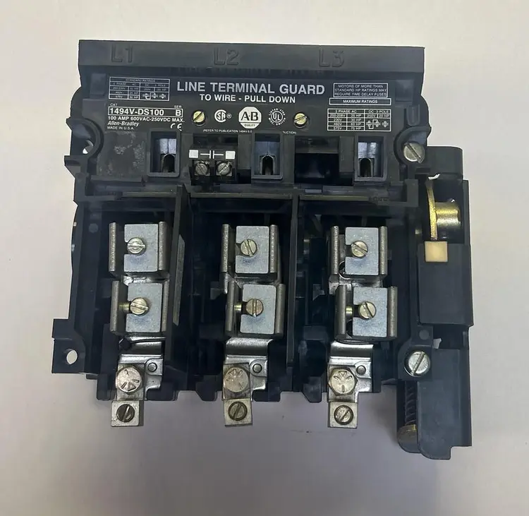 Used ALLEN-BRADLEY 1494V-DS100 Miscellaneous Equipment (Electrical & Power) | Surplus Asset Holdings #1201877