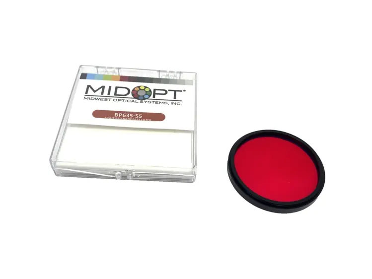 Used MIDWEST OPTICAL, MIDOPT BP635-55 Filters | Maverick Industrial Sales #1101823