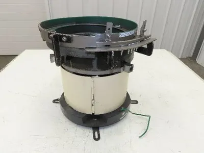 Piezo Vibratory Bowl Feeder 230mm Base Small Parts Sorter 3/16" Pin