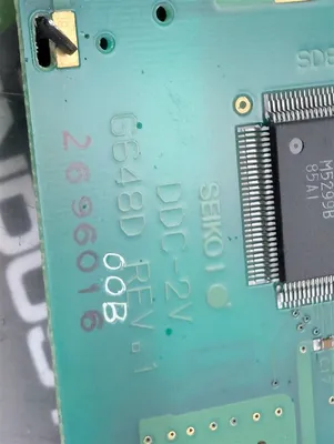 DEA G59650002 CMM Operator Interface Display Board Assembly DDC-2V G648D Used