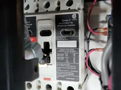 2 hp, 600V, 7A, FVNR Starter, Size 1