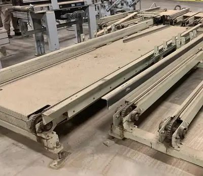 40 INCH WIDE x 15 FT LONG 2-CHAIN CONVEYOR