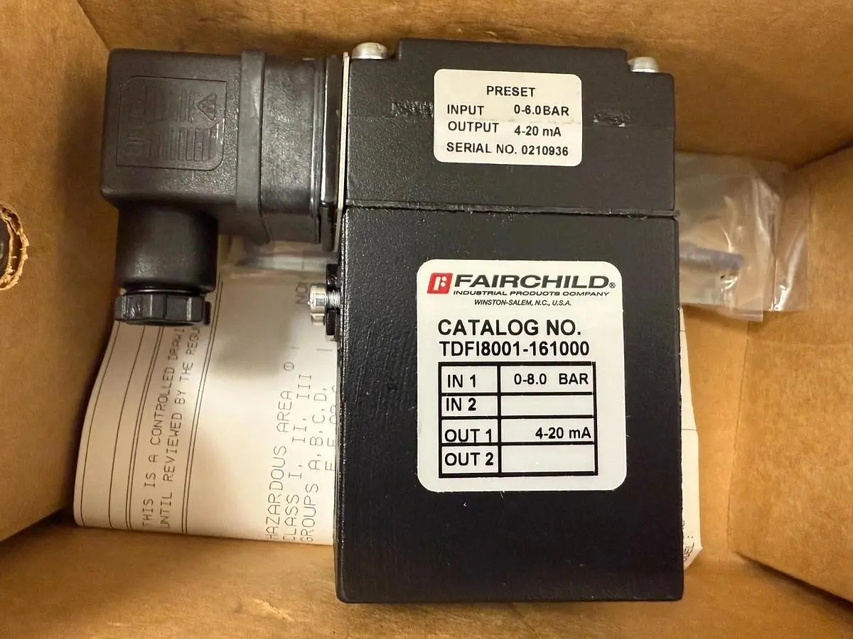 FAIRCHILD TDFI8001-161000 NEW IN BOX  STOCK 3754A