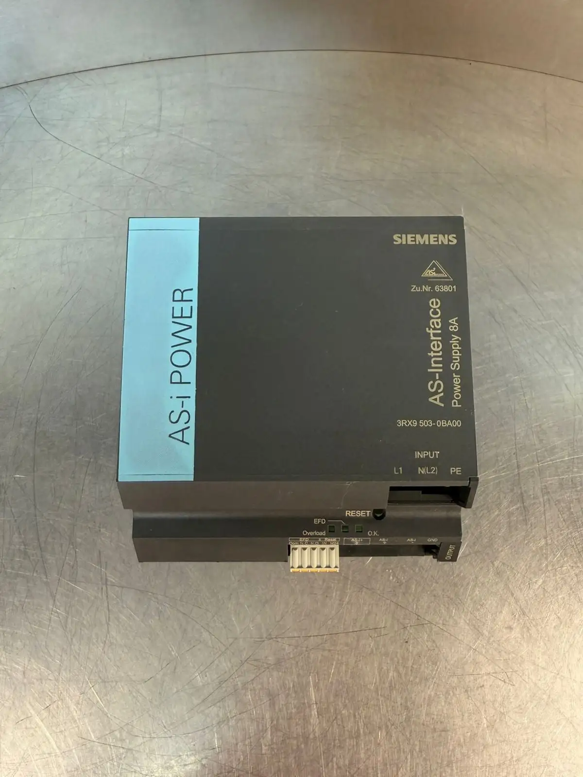 Siemens 3RX9503-0BA00 As-Interface Power Supply 8A (4.5.1)
