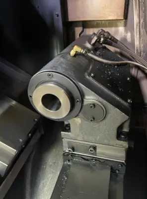 2014 OKUMA GENOS L400 CNC Lathes | Toolquip, Inc. (8)