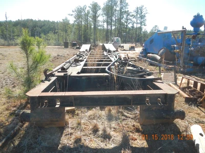 Rig Base With Folding Ramp