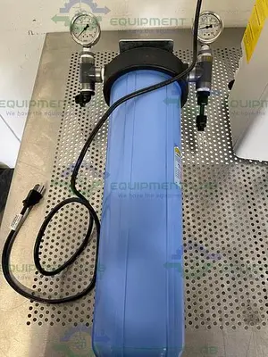 USED ELGA PR015BPM1 PURELAB PRIMA 15 WATER PURIFICATION SYSTEM W/ 25L ELGA LA611 TANK