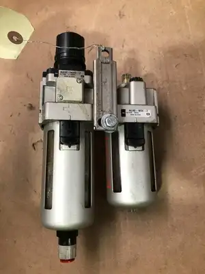 SMC AW40-N04C-ZZ / AL40-N04-Z Filter Regulator Lubricator 7-125/150PSI