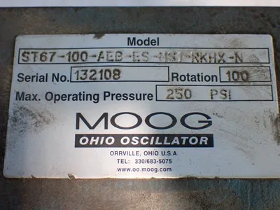 Used MOOG ST67100AEBESMS1RKHXN Pumps Ohio US | HGR 24 #1131434