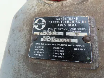 Sundstrand Hydro-Transmission 27-3M059 Hydraulic Motor