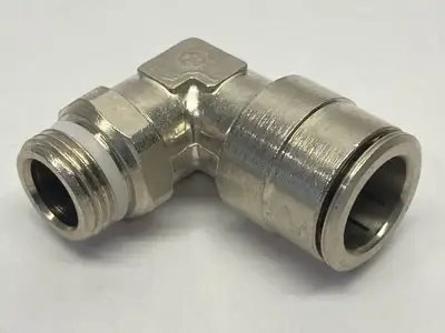 S6520 14-3/8 | Camozzi  Swivel Elbow 90 Degree Push-In Fitting LOT OF 8 - New Other