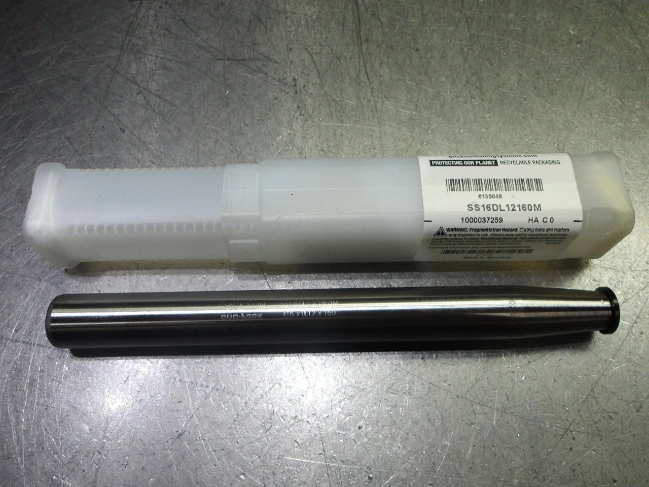 Erickson DL12 Threaded Indexable Milling Shank 16mm Shank SS16DL12160M (LOC2685A)