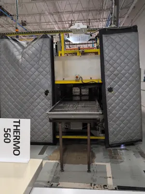 BROWN MACHINE C3030, T130, Wortex 735 Complete Thermoforming Lines: Former and Trim Press | PlastiMach Corp (4)