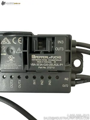 Used PEPPERL+FUCHS VBA-3E3A-G20-ZEL/E2L-PL PLC Input & Output Kentucky US | Industrial Parts R Us Inc. #1423690