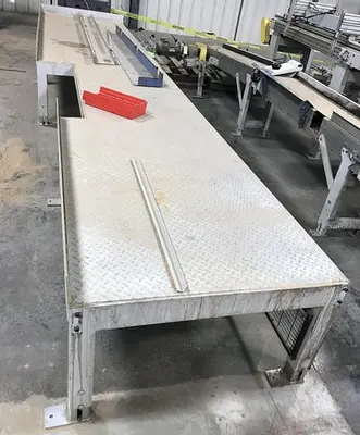 52 INCH X 21-1/2 FT LONG CAT WALK PLATFORM
