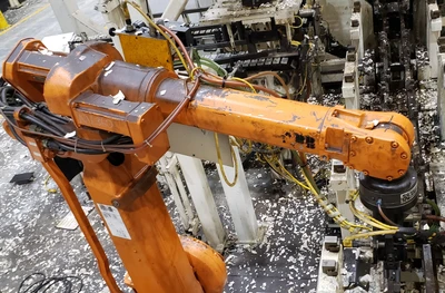 ABB IRB2400-M98A Robot Manipulator Arm w/ Controller and Teach P