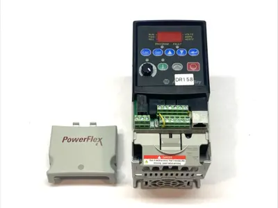 Used Allen-Bradley Ser. A PowerFlex 4 VFD 1P 0.25HP 100-120V 48-63Hz Variable Speed Drives Michigan US | Maverick Industrial Sales #1397762