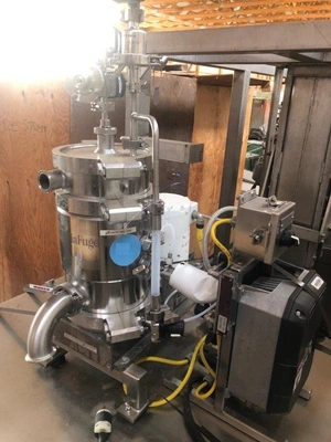 (2) Carr ViaFuge 9004 PLT Pilot clarifier centrifuges, 316L SS.