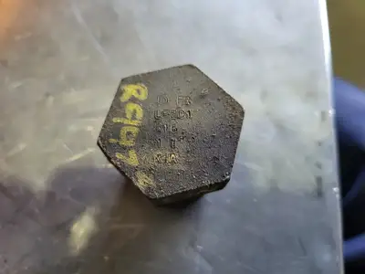 1" Threaded Hex Head Plug B16 6M