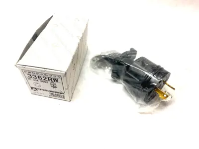 3362RW | American Denki  Waterproof Connector Body 3-Pole 3-Wire 30A 600V - New Other