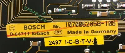 Bosch CNC Servo I 1070068008-102 / 1070063897-110 PLC Module 3B
