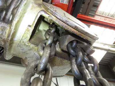 Coffing Superoid 2 Ton 4000Lb Manual Chain Fall Hand Hoist 12' 9" Lift