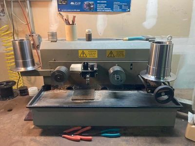 CUSTOM BUILT WET TYPE WIRE DRAWING MACHINE (14577) WIRE MACHINERY, DRAWERS | Machinery International LLC (1)